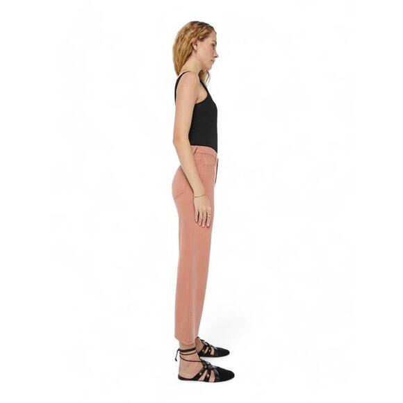 MOTHER The Dodger Ankle Jeans in Mango Pink Peach 1888-1479-MGO 26 US 2 NEW NWT - Picture 5 of 6